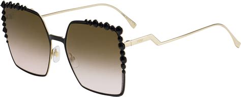 fendi donna ff 0259 s|Fendi FF 0259/S 1ED/JE Sunglasses in Green.